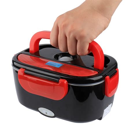 electric heating lunch box video|rechargeable lunch box heater.